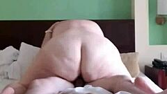 What makes this fat ass bbw ride dick so wildly?