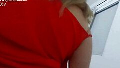 Isn't this shameless milf with beautiful big tits and fleshy shaved pussy just perfect for outdoor pov massage and public sex?