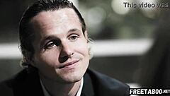 Want to see this cheating wife get spitroasted by two monster cocks in a wild MMF threesome?