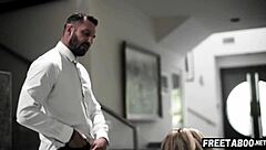 Want to see this cheating wife get spitroasted by two monster cocks in a wild MMF threesome?