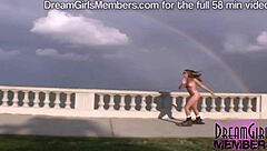 Her naked rollerblading adventure down the busy street leaves me breathless with excitement.