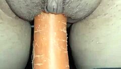 gretala masturbates with big carrot to squirting orgasm 🍆