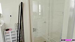 i'm lexi luna the milf giving my stepson a morning titjob