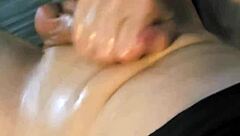 Canadian Couple Delivers Intense Handjob with Cumshot on Bare Feet
