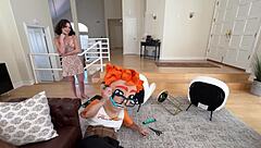 Satines Slippery Footjob Surprise! Theporndude Pounds The Brunette Teen 18+ To Creampie