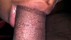 My stepsister sucks my penis slowly and milks out all the cum with her soft hands.