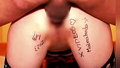 Subtle hints of a Japanese milf's shaved pussy craving creampie in amateur homemade action