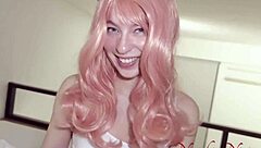 My step-sister challenged me for no nut november, leading to intense pov creampie squirting action