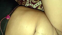 desi village bhabhi enjoys intimate time with her husband in a rural setting, sharing a close bond.