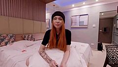 Oh Wow, Starting The Delicate Rosy Redhead As A Porno Model Ft Tura Free Scene! She's Bent Over Getting That Big Cock In Doggystyle And Missionary.