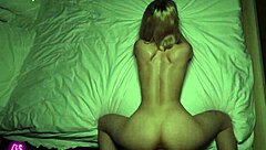 My cute course friend Molly came over unexpectedly, and things heated up into romantic cowgirl riding and doggystyle sex