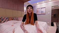 Oh Wow, Starting The Delicate Rosy Redhead As A Porno Model Ft Tura Free Scene! She's Bent Over Getting That Big Cock In Doggystyle And Missionary.