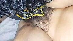 Licking very hot desi indian bhabhi hairy pussy in a steamy homemade session