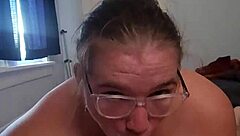 beautiful amateur wife curiously swallows a massive load