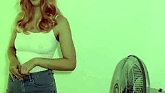 My step-sister challenged me for no nut november, leading to intense pov creampie squirting action