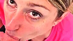 Hey, have you seen this cute couple going at it with deepthroat action in their homemade video? Oh wow!