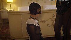 hardwerk service bang with skinny slaves in latex getting pounded by monster cocks in group action 😈