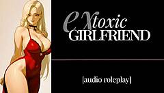 Toxic Ex-Girlfriend Moans Angrily in Erotic Roleplay Audio with Dirty Talk and Fucking.