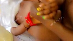 Imagine This Teen's Tight Wet Pussy Squirting and Dripping Cum from Big Black Cock Creampie in Doggystyle