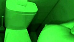 Blonde Bombshell Pickup Gets Rough Doggystyle Fucking in Nightclub Toilet with Cum Covering