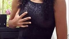 What Can You Find Only Here on My Profile - Juicy Shaved Pussy Flashing in Lingerie!