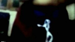 Horny schoolgirl masturbates with big tits