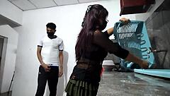 the neighbor's acting all weird, spying on me and jerking off like some total perv while i'm just chilling