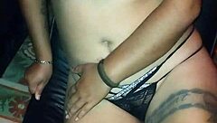 Mexican woman visits cabins first time and gets touched through glory hole.