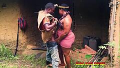 Patricia Gabriel bbw with big tits and hairy pussy takes big black cock in hardcore homemade sex.