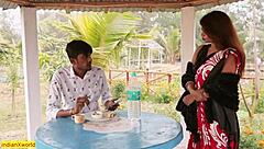 come on, this indian cheating wife is getting fucked doggystyle by her husband's friend outdoors