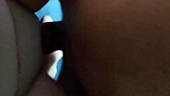 Curvy amateur with big ass rides massive cock in pov during exciting verification video session.