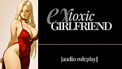 Toxic Ex-Girlfriend Moans Angrily in Erotic Roleplay Audio with Dirty Talk and Fucking.