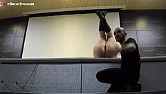 Pamela and Jesus give a lesson on female caresses and cunnilingus in ADR075