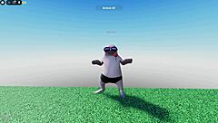 Young Hung Guy Pole Dances to Her Moaning Masturbation