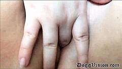 oh no bf busted me fingering chubby gf ass outdoors flashing tits