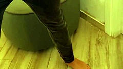 solo guy with big cock and ass masturbates until he cums and moans in pleasure