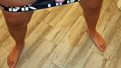 solo guy with big cock and ass masturbates until he cums and moans in pleasure