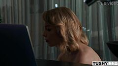 tushy spy bella spark reveals her special anal skills