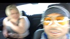 oh no bf busted me fingering chubby gf ass outdoors flashing tits