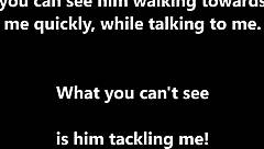 oh no bf busted me fingering chubby gf ass outdoors flashing tits