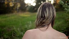 alice flore sneaks pussy fingering into camping fun