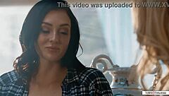 Latin shemale ariel demure licks pussy in diamond surprise