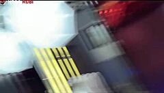 Hubby guides monster cock wrecking his wife's hole?