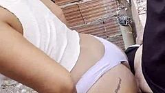 colombian slut lets me pound her in risky public spots then walks streets dripping cum everywhere