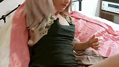 Amateur french slut in thong dress begs for pov doggy blowjob and ass lick