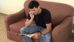 tall goddess amazon blonde dominatrix smothers man under her massive ass facesitting