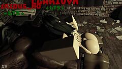 roblox whitegirl slut drops to knees for sloppy bbc monster cock suck