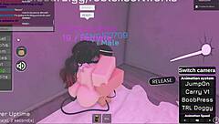 Fucking Roblox Girl Takes Brutal Cumshot Assault