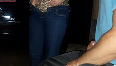 Bus Waitress Deepthroats My Monster Cock Publicly!