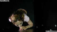 alita swallows 10 hot cumshots in gloryhole frenzy